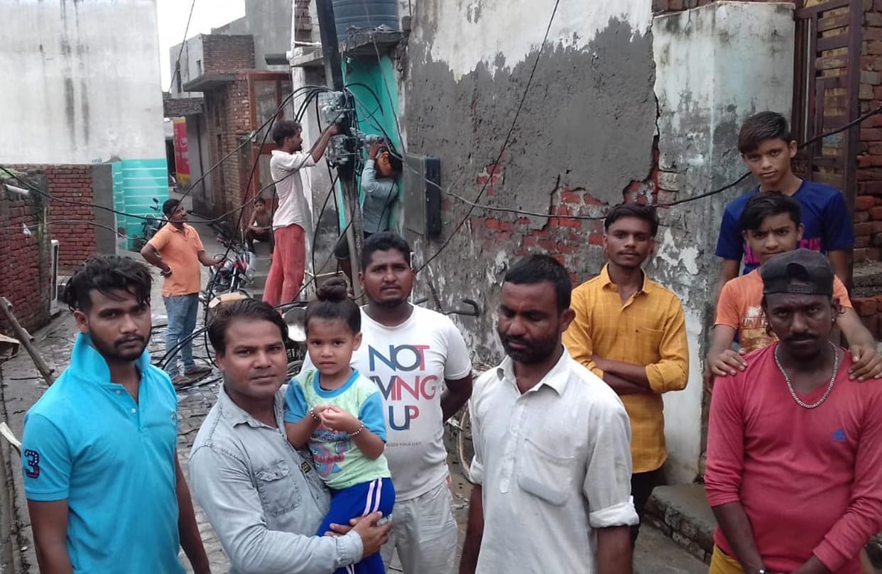 Electricity meters burnt due to unknown reasons