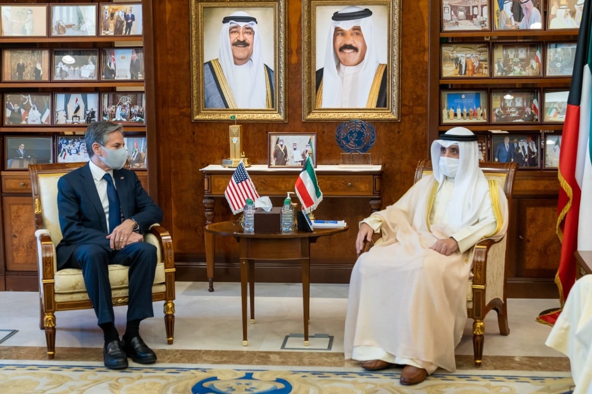 UAE: US Secretary of State Anthony Blinkon arrives in Kuwait for strong relation