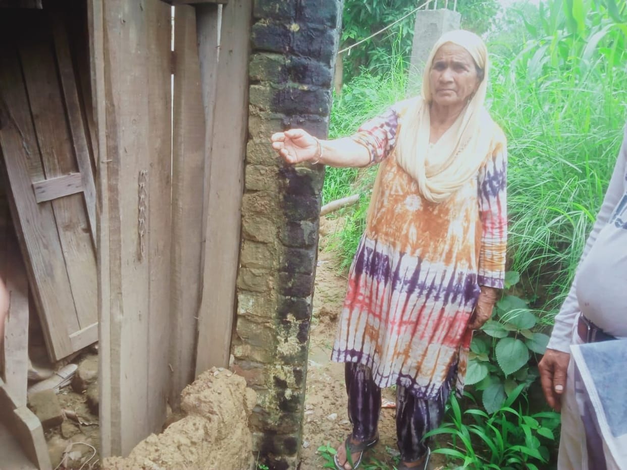 rain water inter in house