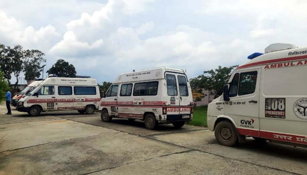 Action - services of ambulance drivers and assistants terminated