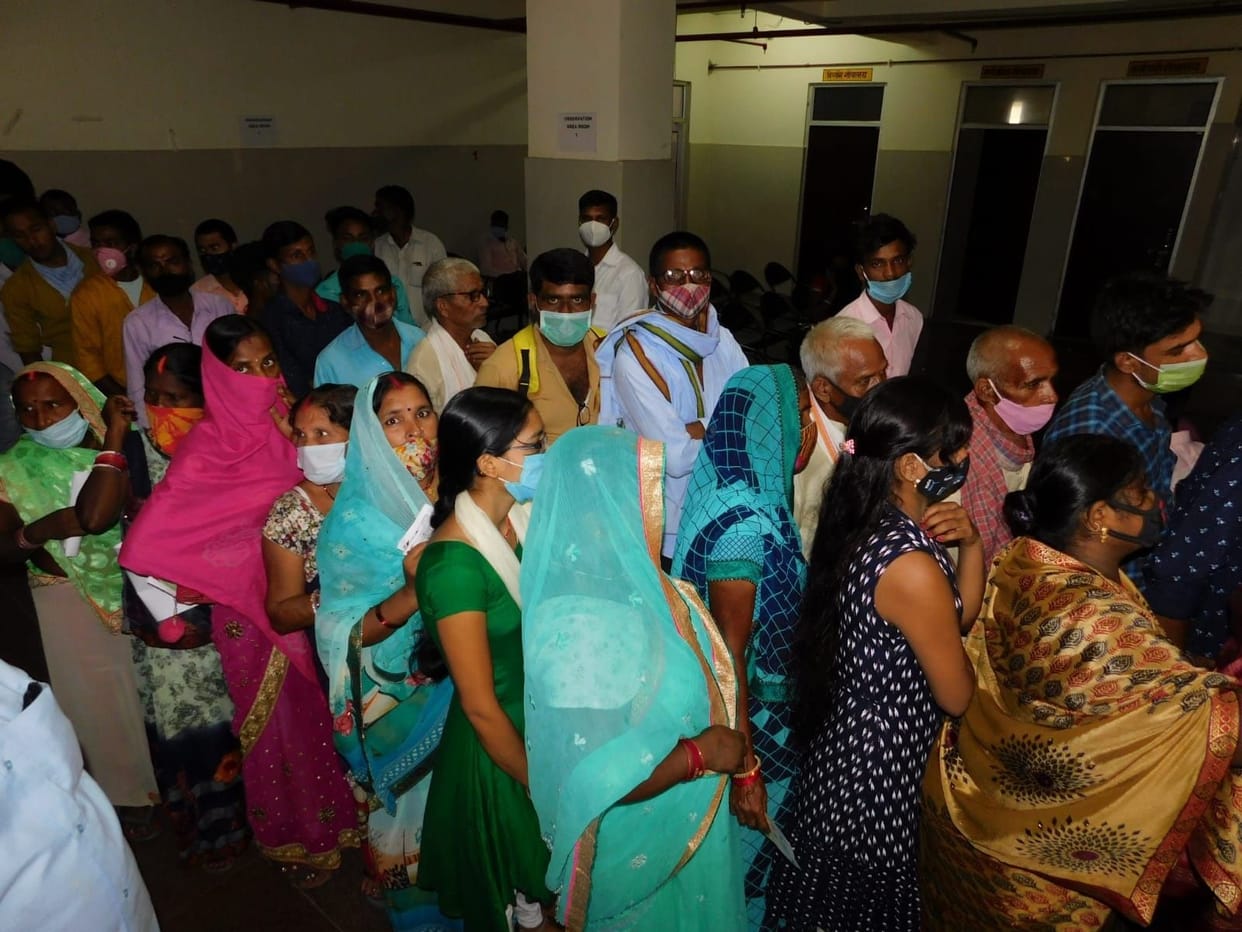 vaccination of 5453 people