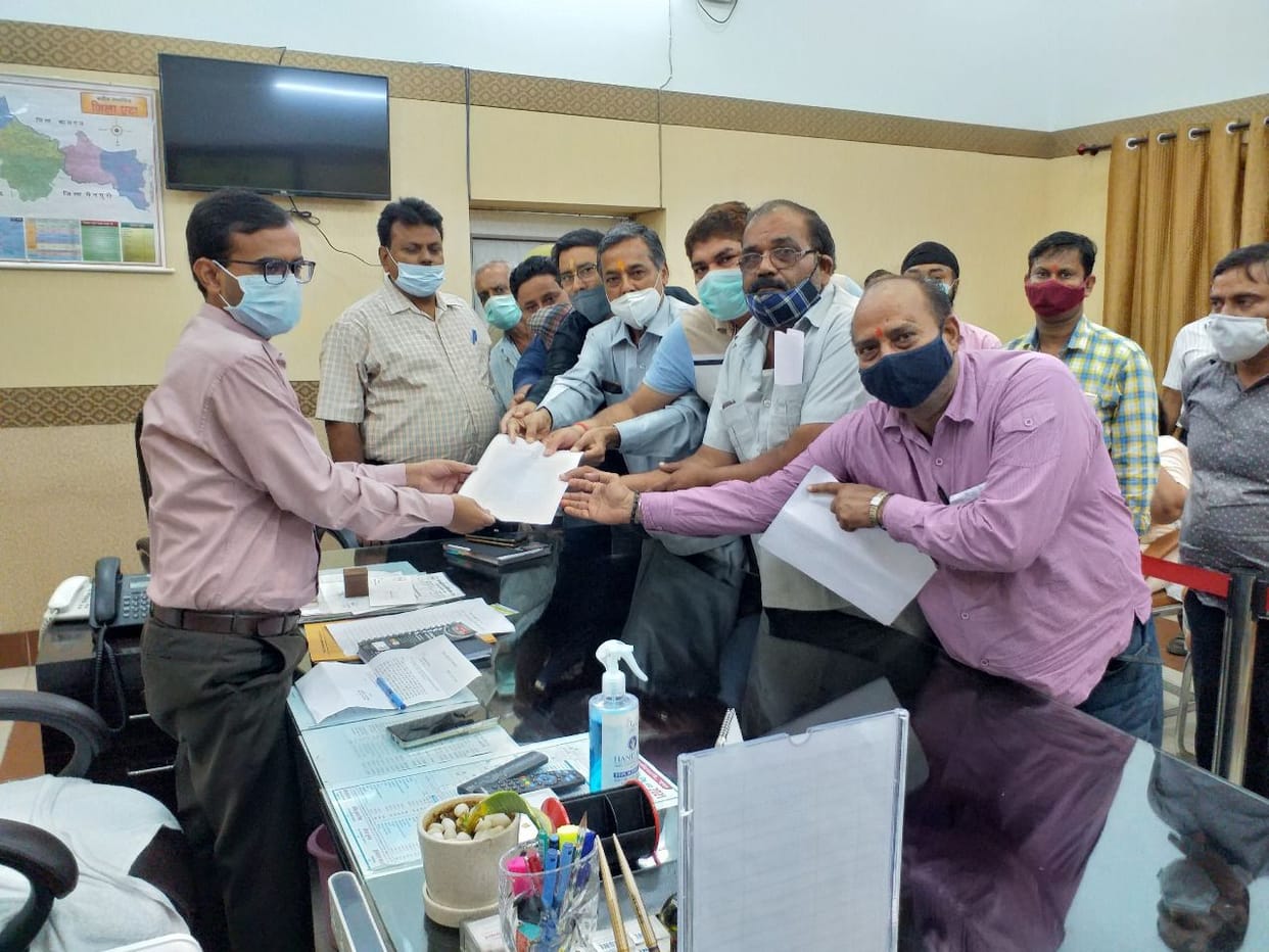 Traders came against the action of the municipality