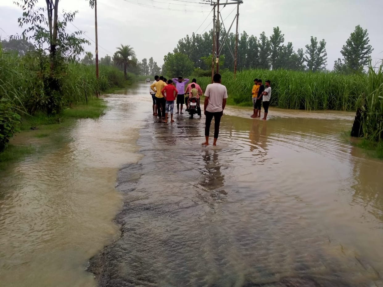 Ganga water reached Salempur village