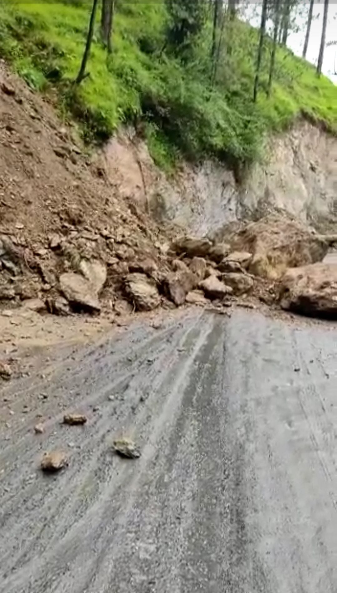 Shimla-Karsog road remained closed