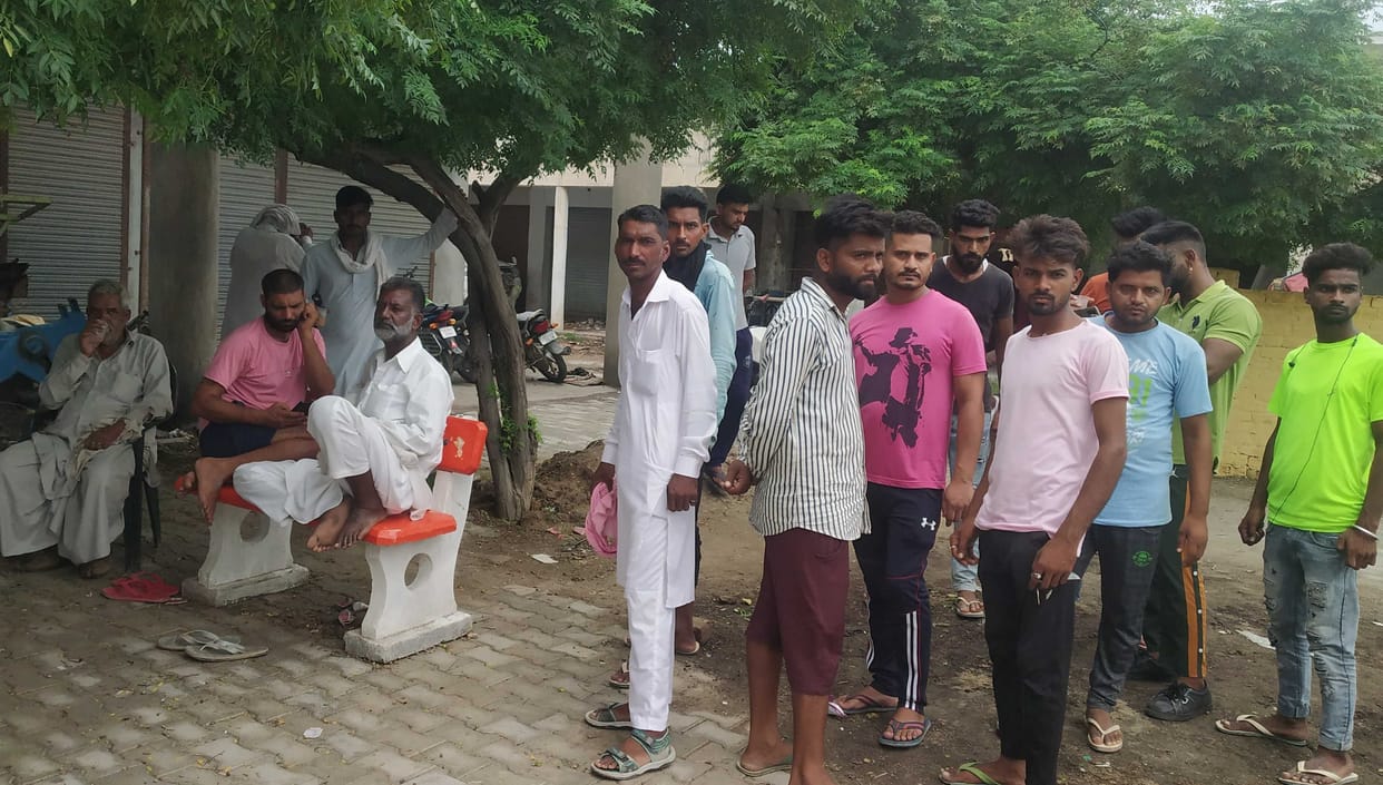 Dead body of a youth of village Sikanderpur found in JJ Colony