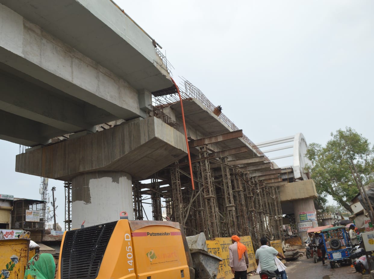 Hathras: The overbridge of the pond crossroads will be dedicated to the public between August 10 and 15