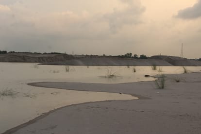 BHU professor shared video deadly vortex being created by ganga reverse flow in varanasi