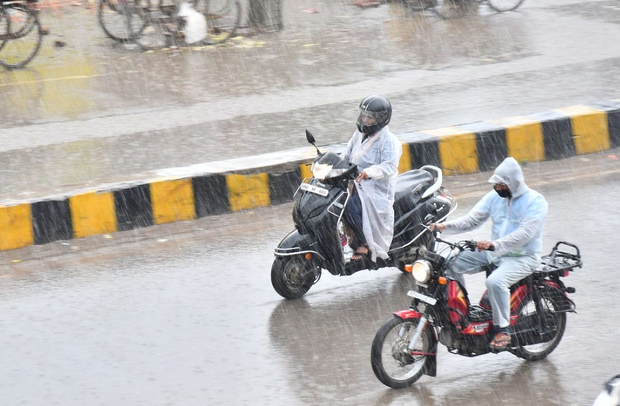 releif due to rainfall