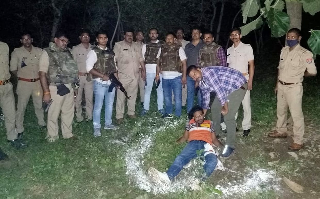Inamiya crook of 25 thousand got shot in the encounter, arrested