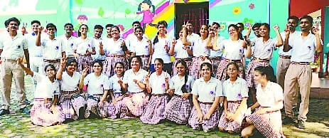 Ramandeep Kaur district topper with 98.4 percent marks