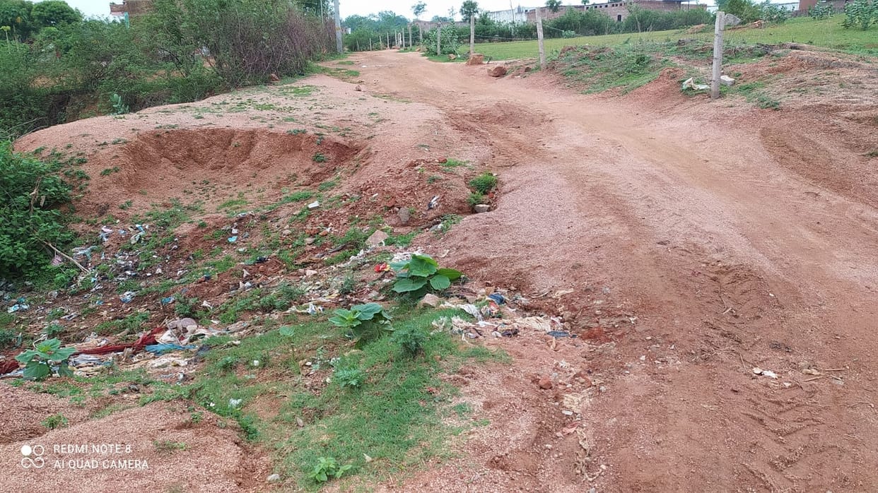 shabby road, dhruvekuti mandir, mini indurtrial area