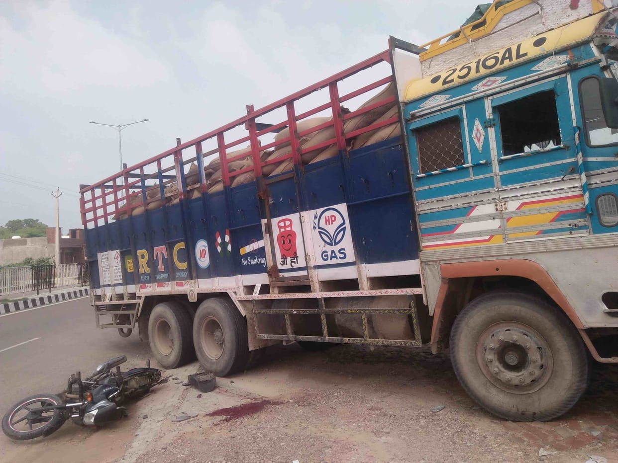 person dies in road accident