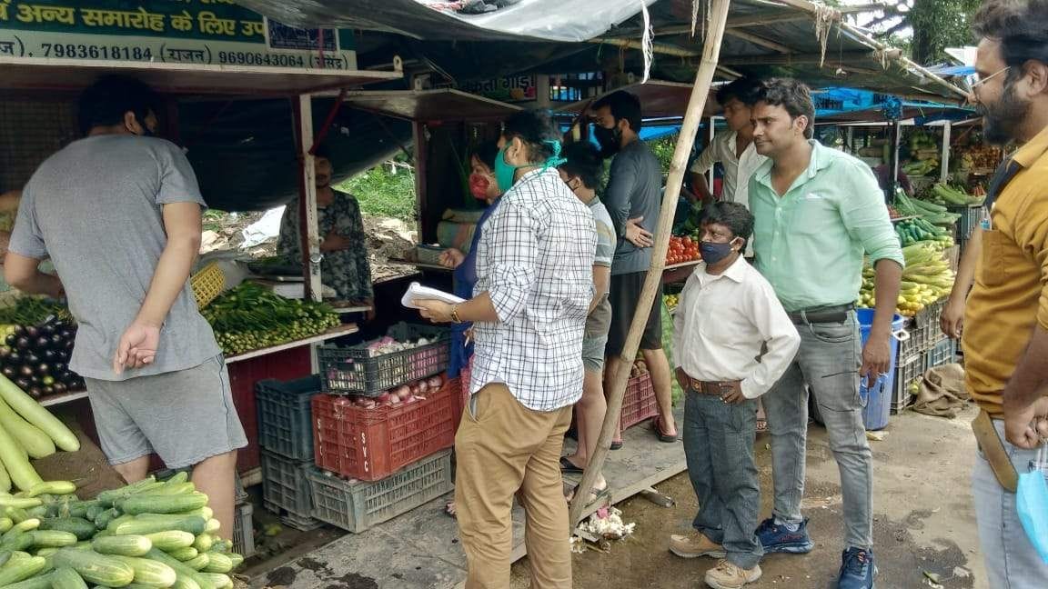 Invoice of vegetable traders for not applying rate list