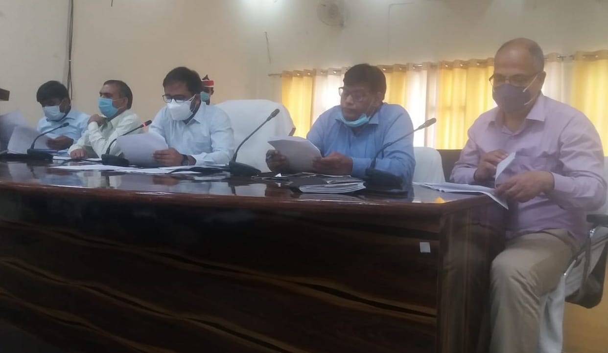 cdo meeting in vikash bhawan