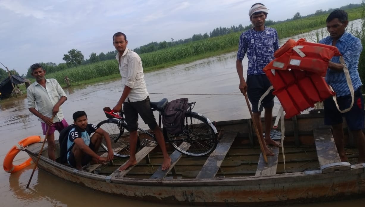 Water reduced in Solani river, but no problems