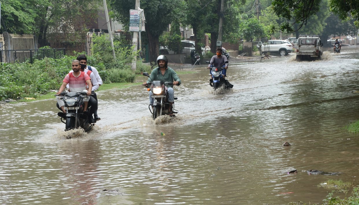 Nagar Parishd expense 79 crore rupees  for water exit after this water overflow problem in Bhiwani
