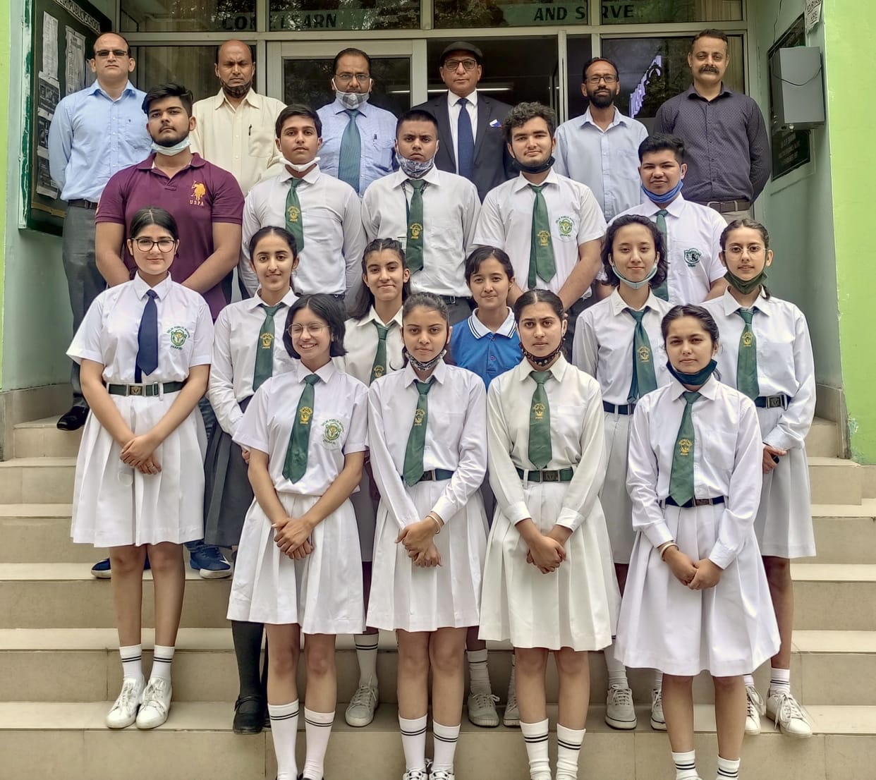 dps jhakari manoj first in school