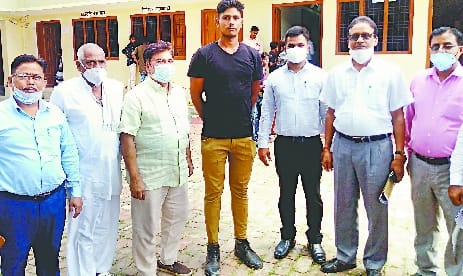 Kheri: Pankaj Sharma of Gola will be included in the parade of celebration of independence