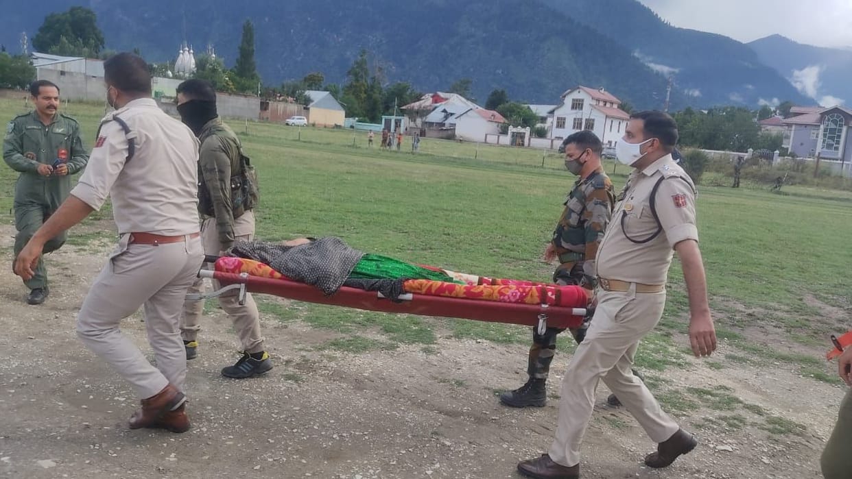 injured refered to kishatwar