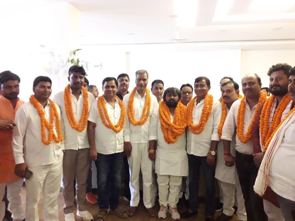 ram milan became prmukh sangh jiladhyaksh