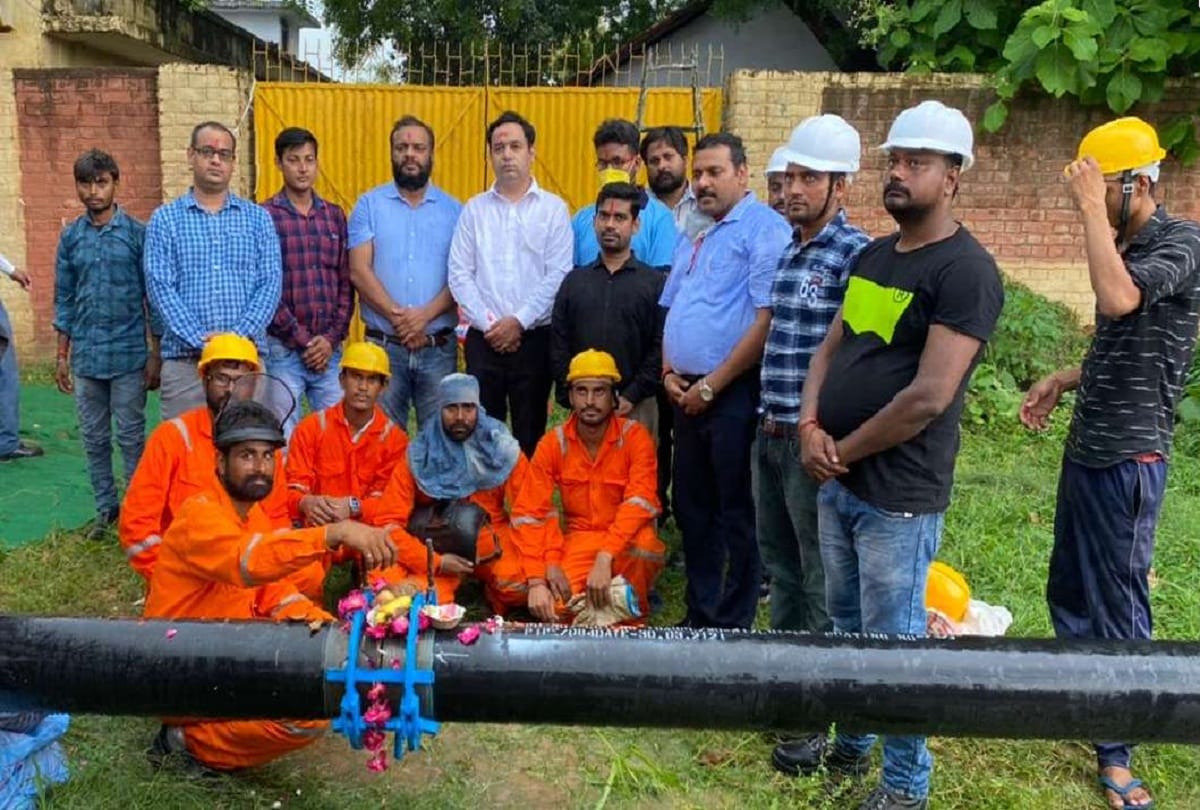 Gas pipeline will be laid from Bamhrauli to Manjhanpur