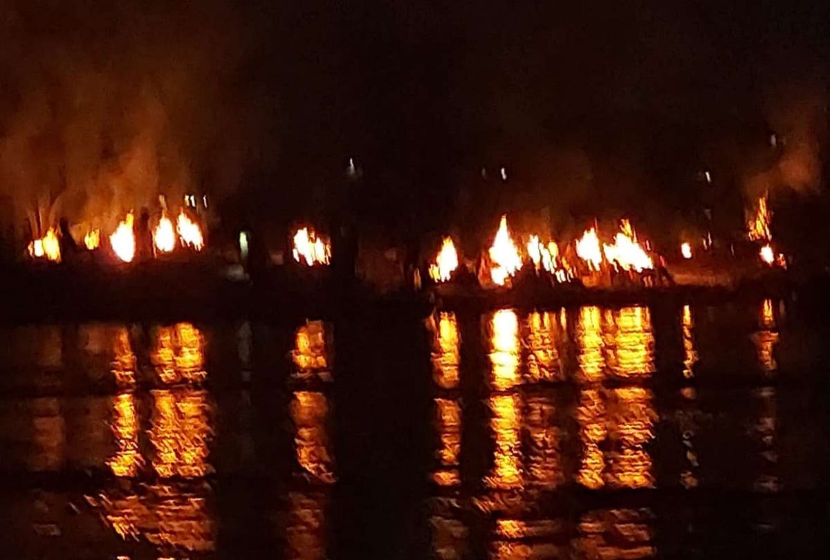 The process of finding dead bodies in Ganga continues, three dozen found