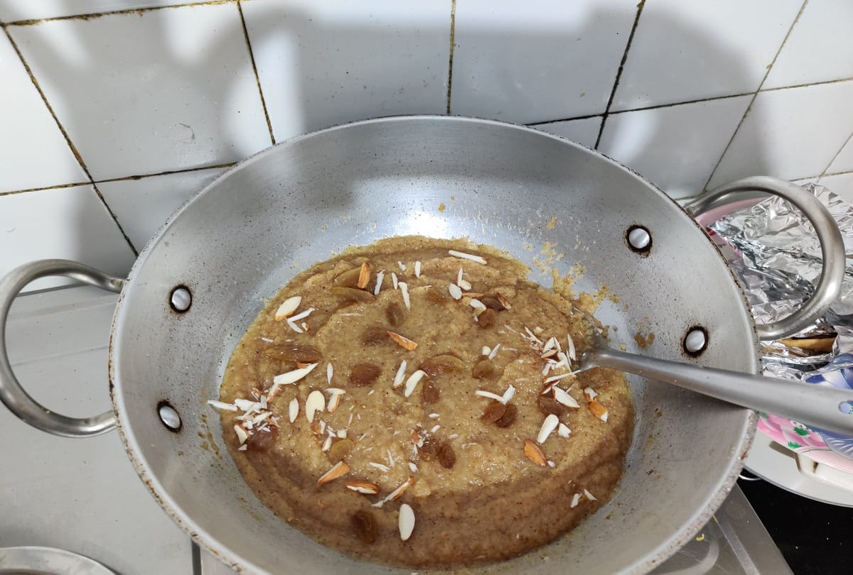Rajasthani Hare Chana Halwa Recipe - Rajasthani Hare Chane Ka Halwa (Recipe in Hindi)