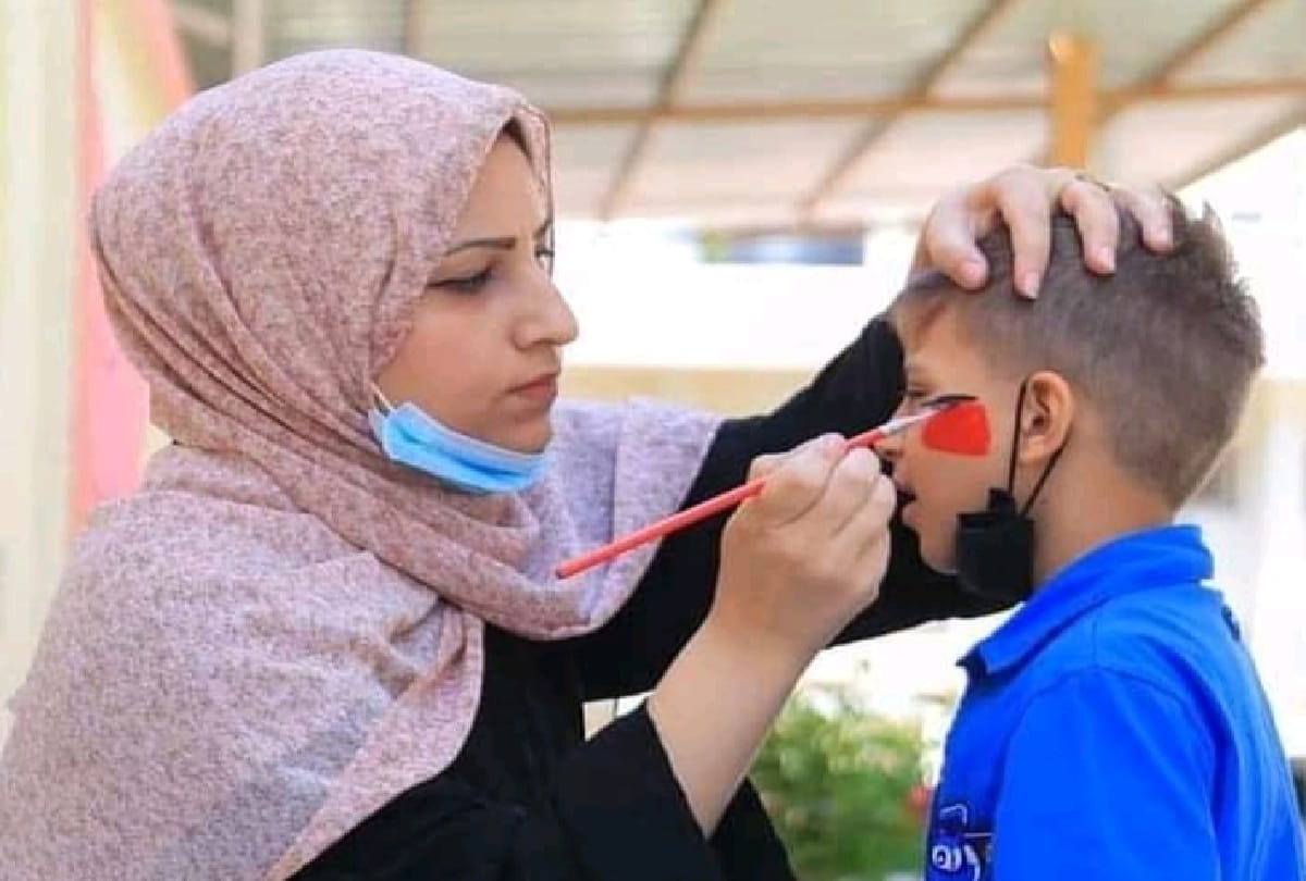 Gaza women find unique way to get rid of unemployment making beauty products by using rosemary basil mint and chamomile