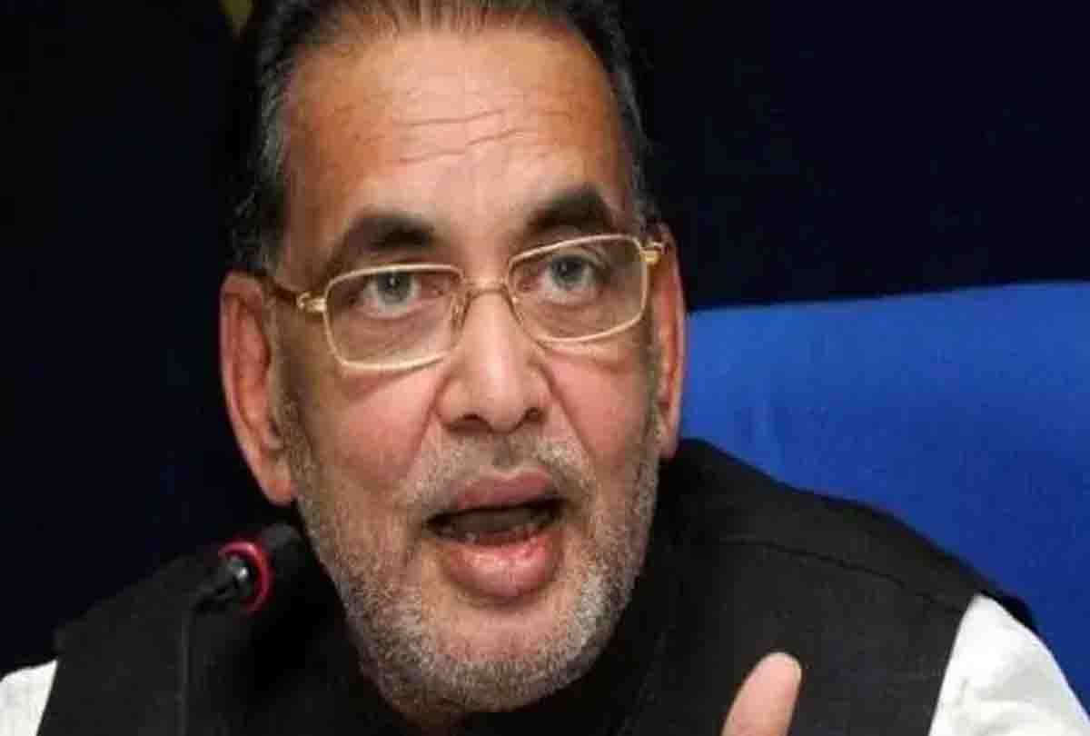Statement of BJP state in-charge Radha Mohan