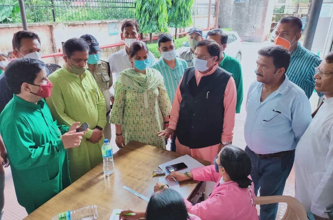 Rajya Sabha MP inspected the hospital