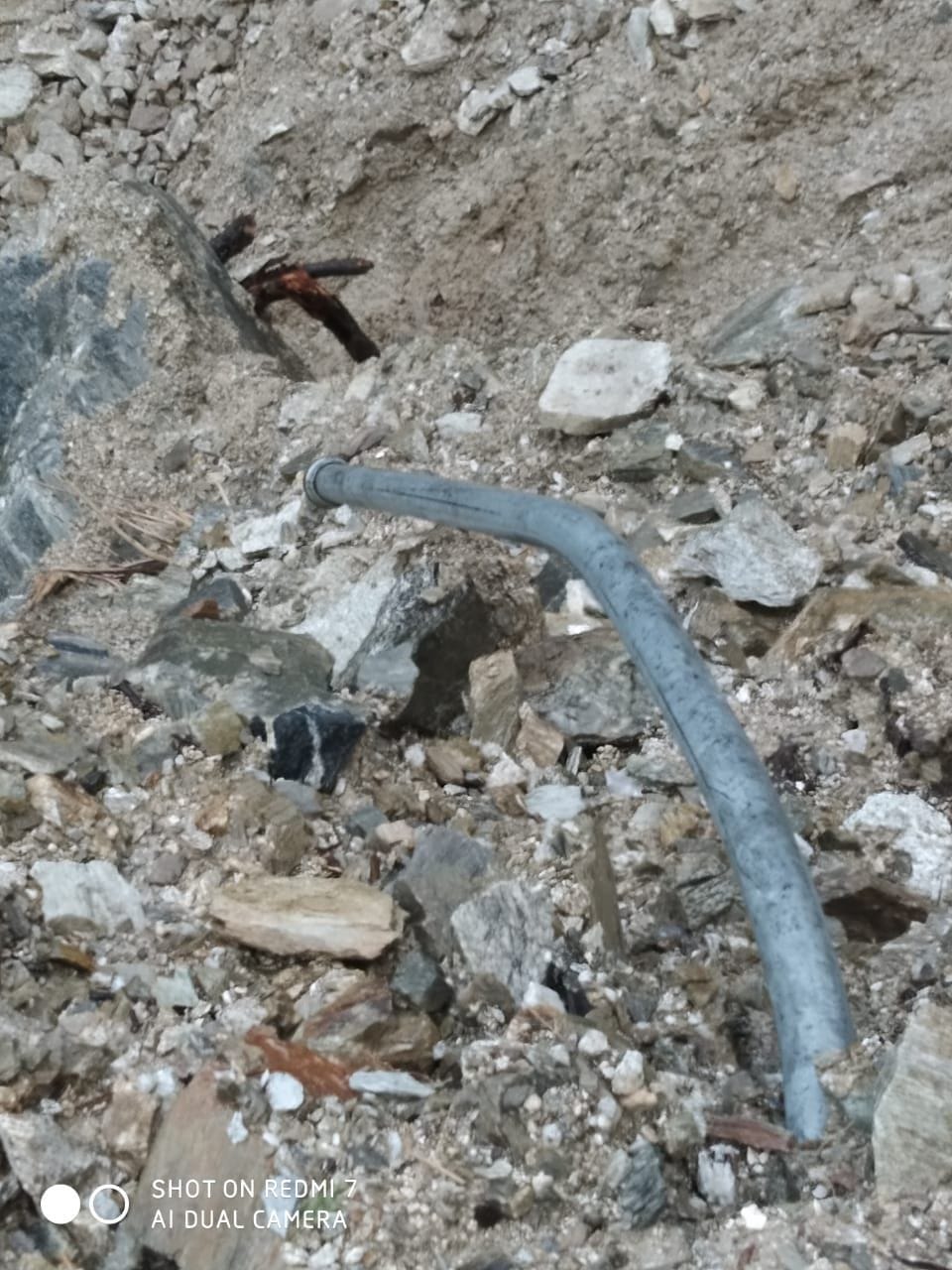 Problems due to non-repair of damaged drinking water line in Bajaun