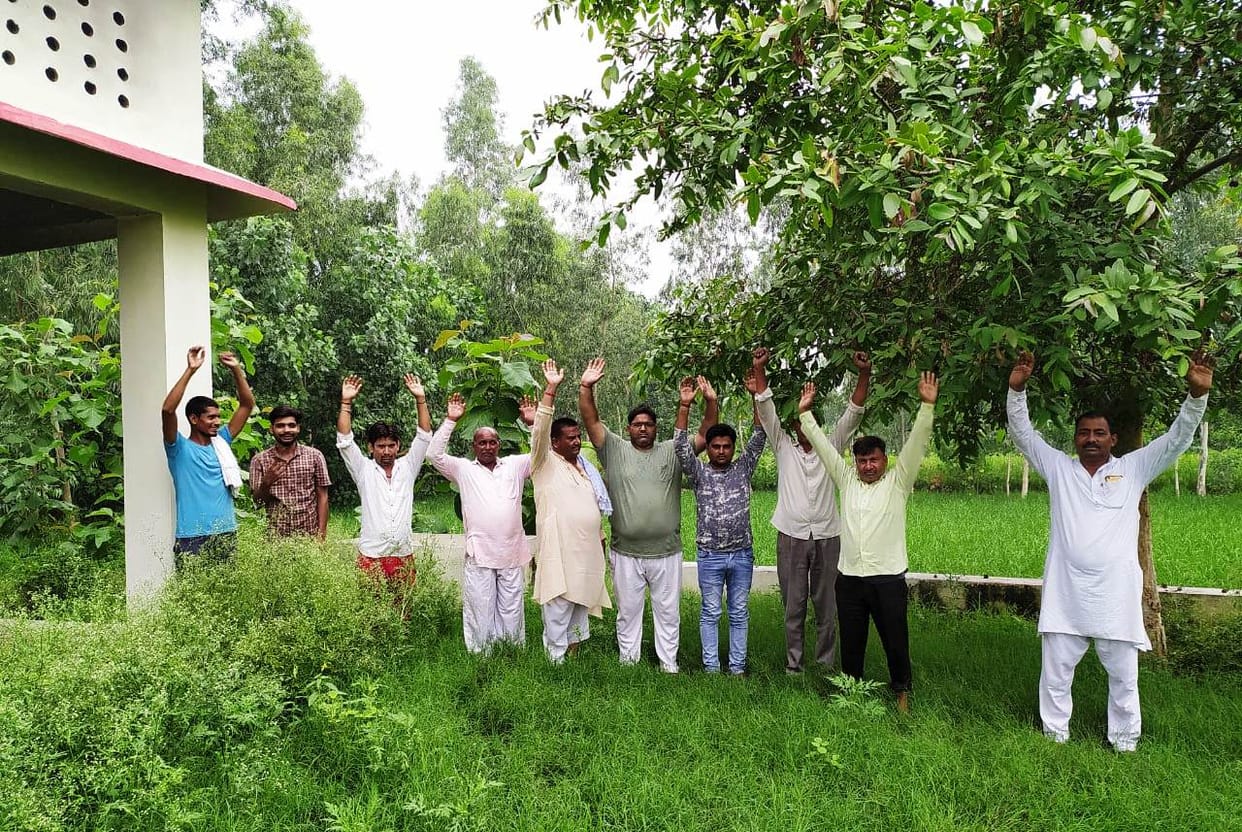 Demand to free the crematorium land