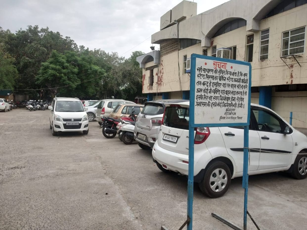 Parking tender is not happening due to high rent, vehicle unsafe