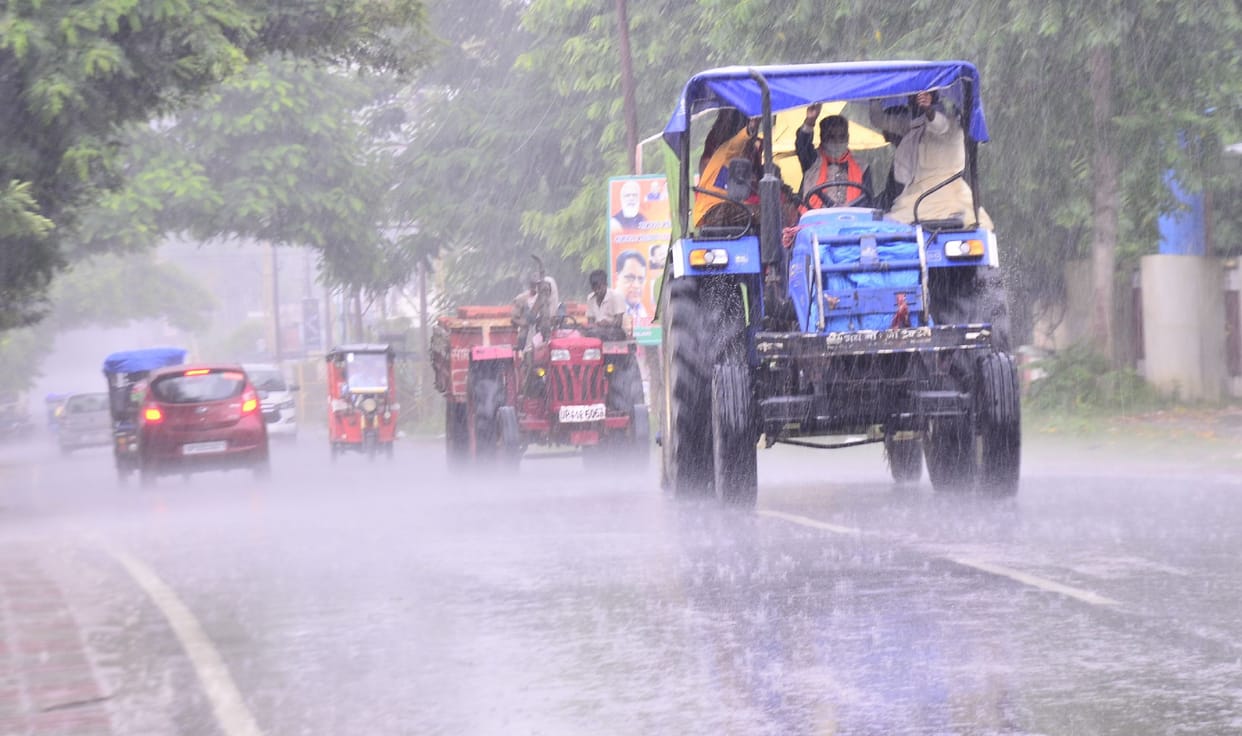 9.22 mm of rain in Terai, humidity still made it miserable