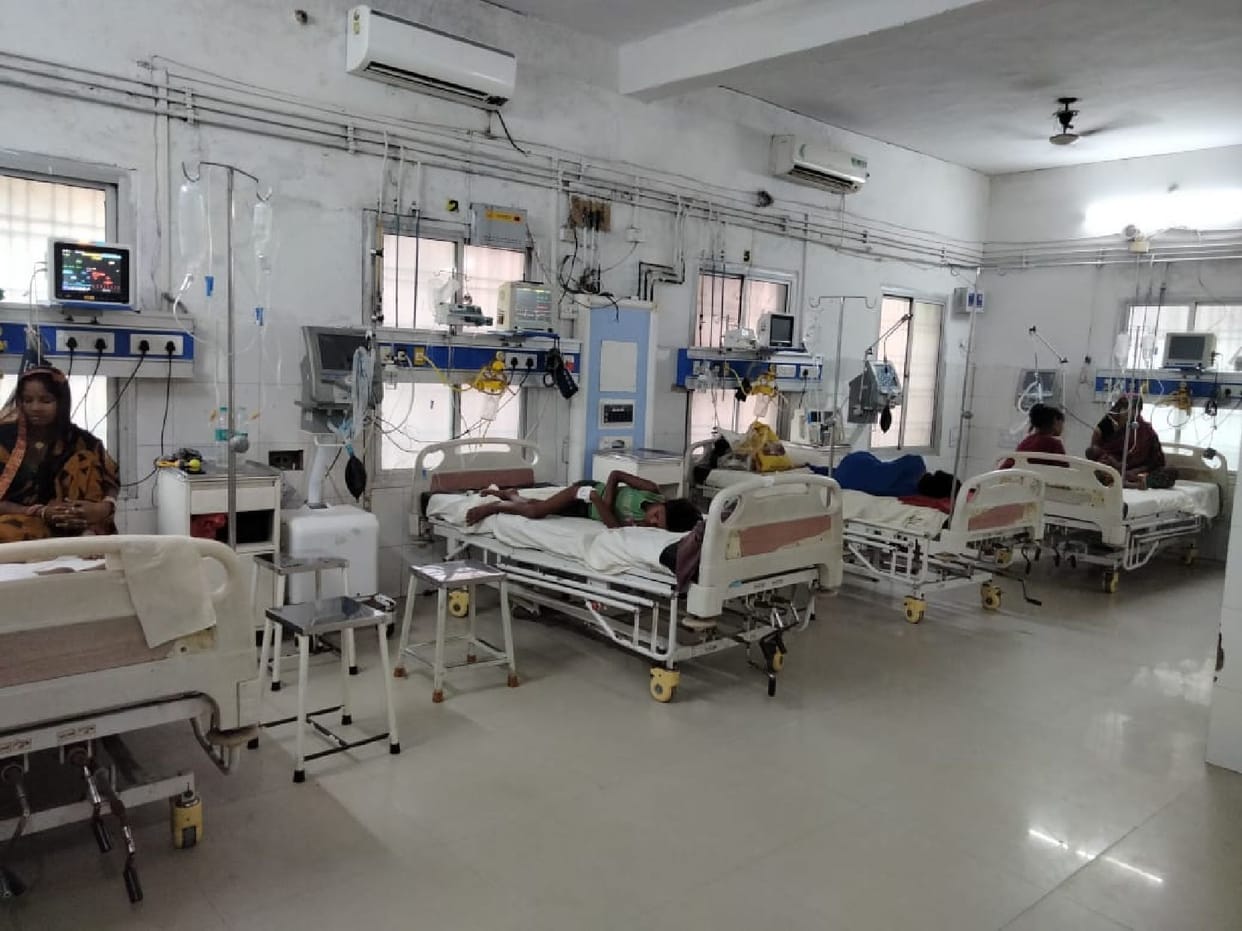 Six ventilators damaged in medical college