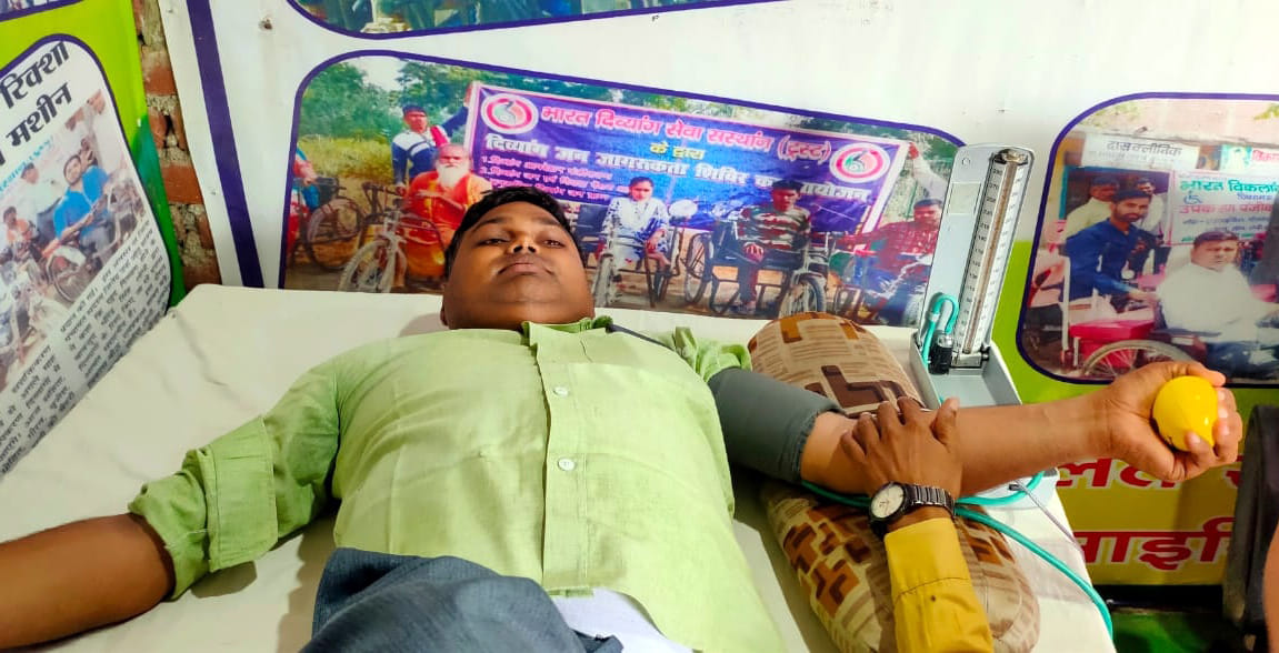 Eight great donors donated blood