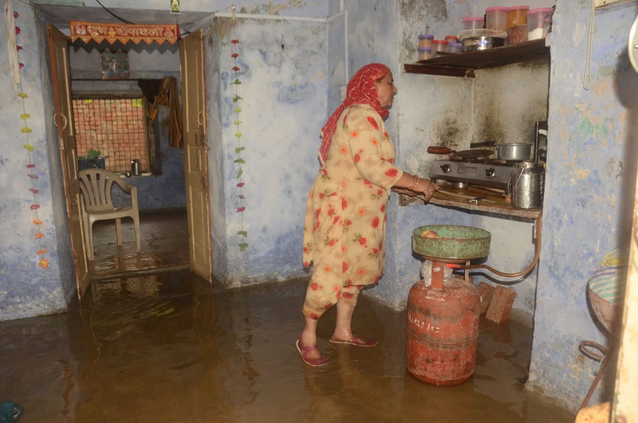 Rain: Pollution level dropped, no relief from waterlogging even on the fourth day