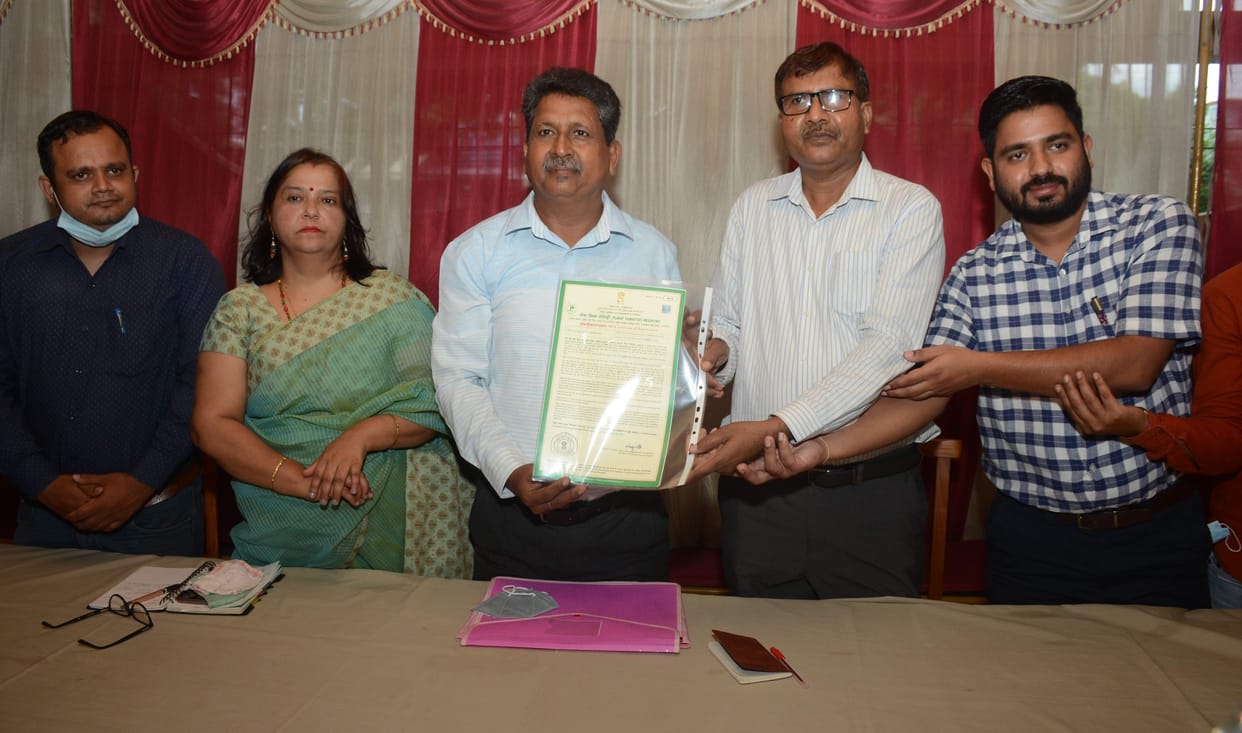 Government of India recognized the wheat Narendra 09 of the farmer of Gaulapar