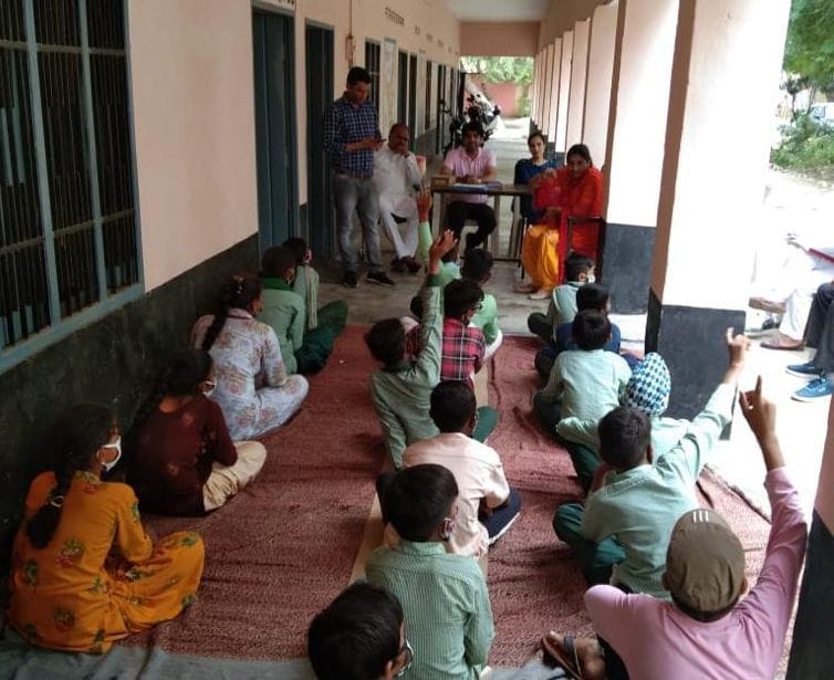 Water will be saved with the help of school children, teams are making aware