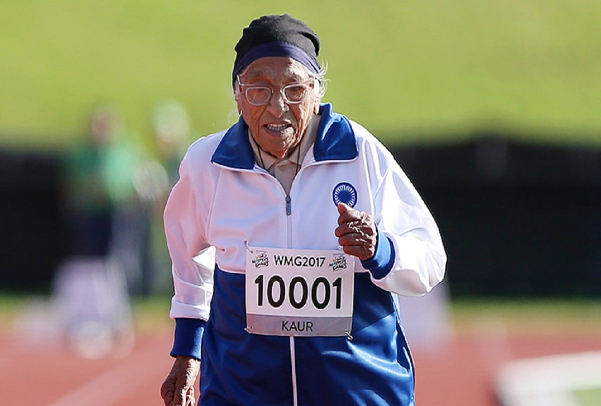 Centenarian Sprinter Man Kaur is no more she Died Of Heart Attack age of 105 years old