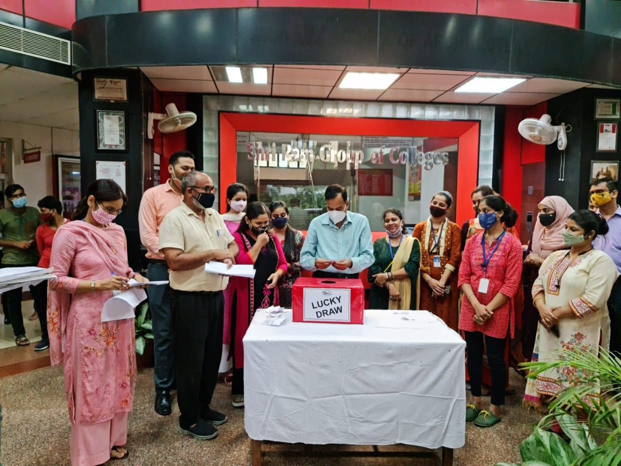 Gifts given to the newly admitted children