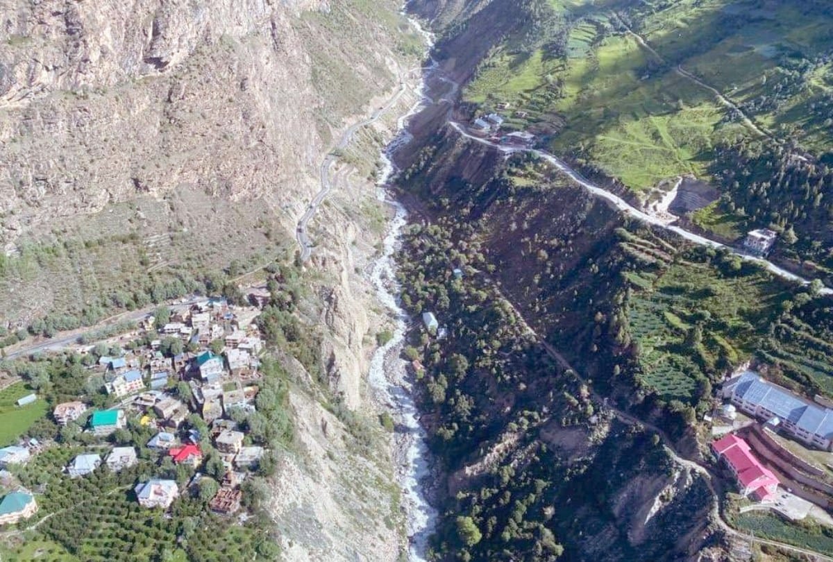 Jai Ram Thakur did aerial inspection of flood affected areas took stock of damage
