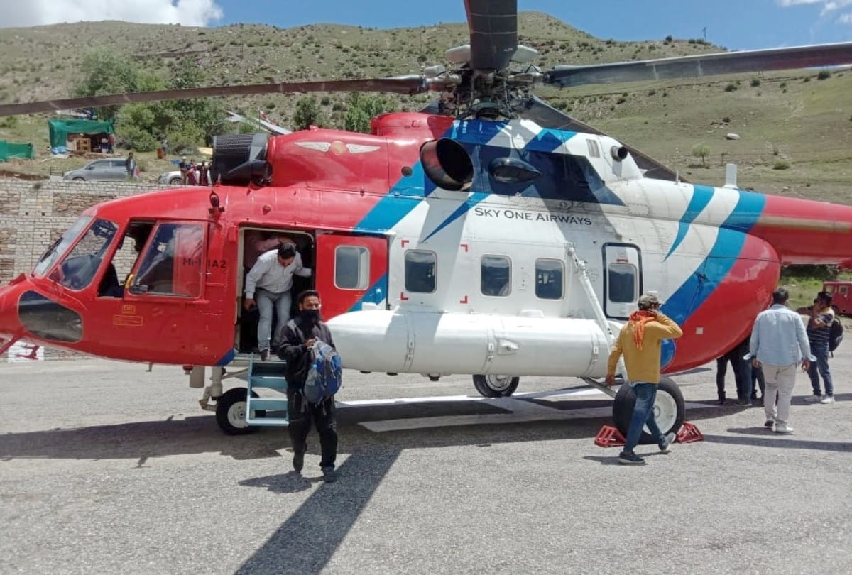 Jai Ram Thakur did aerial inspection of flood affected areas took stock of damage