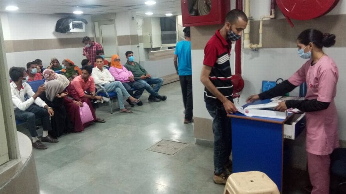 Health Camp at ujala hospital