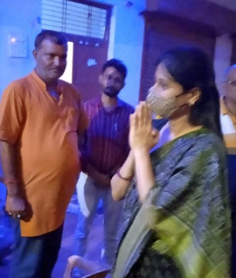 Anupriya Patel heard problems in Hanumanganj