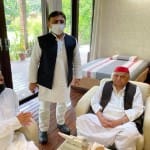 मुलायम सिंह से मिले लालू यादव