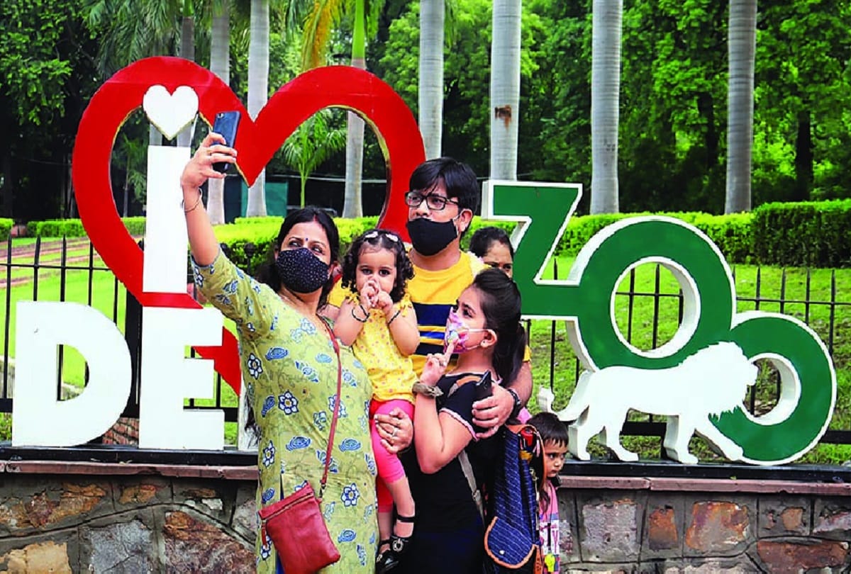 Delhi zoo reopened after three and a half months