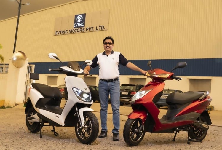 नई Ev evtric ने भारत में लॉन्च किए दो इलेक्ट्रिक स्कूटर, फुल चार्ज में