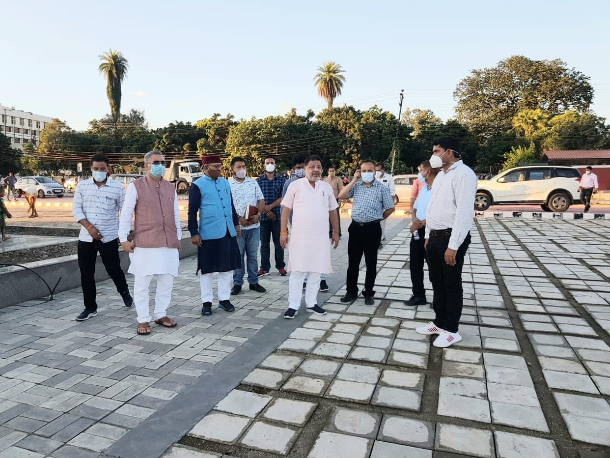 Raipur MP took stock of the works of Smart City