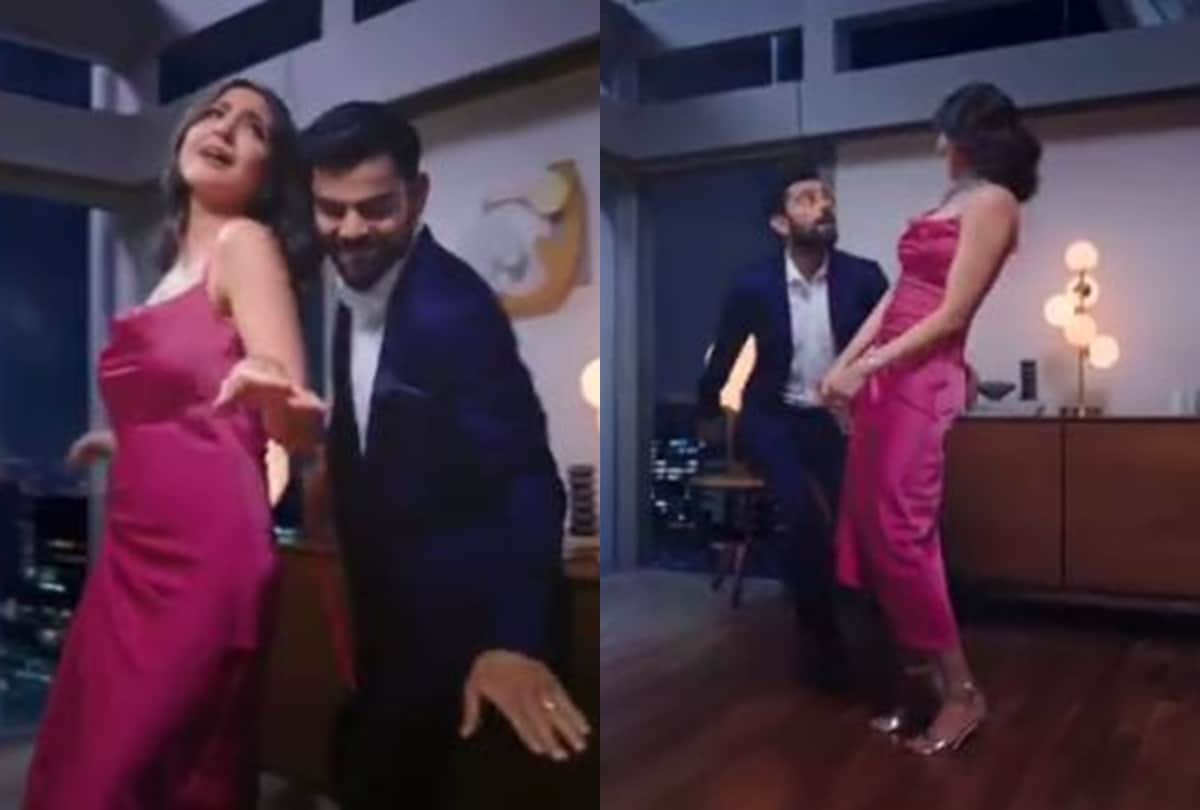 Virat kohli dances with anushka on shammi kapoor song tarif karu kya uski watch video
